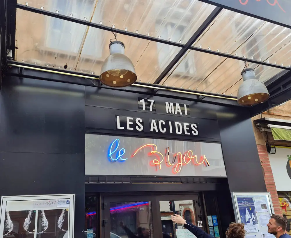 Enseigne néon Le bijou Toulouse