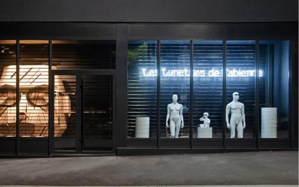 Enseigne néon lunette de fabienne à Balma
